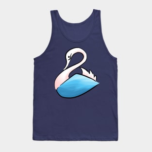 Blue Swan Tank Top